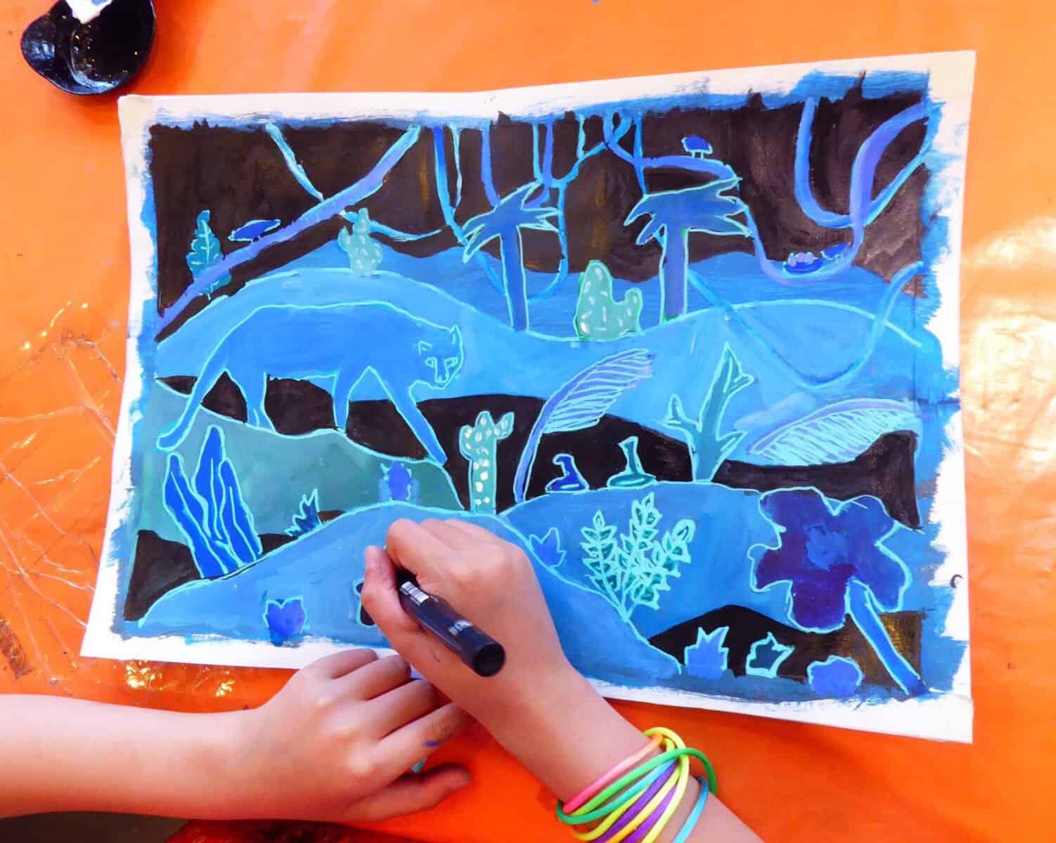 Teen art example